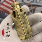 Luxury Japanese Brass Lighter – Premium Heavy - Duty Windproof Pocket Lighter - Quincelle.co