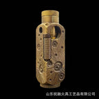 Luxury Japanese Brass Lighter – Premium Heavy-Duty Windproof Pocket Lighter — View 12