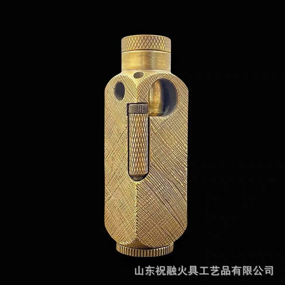 Luxury Japanese Brass Lighter – Premium Heavy-Duty Windproof Pocket Lighter — View 21