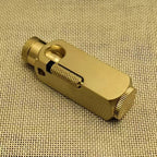 Luxury Japanese Brass Lighter – Premium Heavy-Duty Windproof Pocket Lighter — View 6