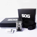 MacGyver SOG SN1001 Survival Multi - Tool Folding Belt 16 - in - 1 EDC Tactical Camping Hiking Gift - Quincelle.co