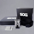 MacGyver SOG SN1001 Survival Multi - Tool Folding Belt 16 - in - 1 EDC Tactical Camping Hiking Gift - Quincelle.co