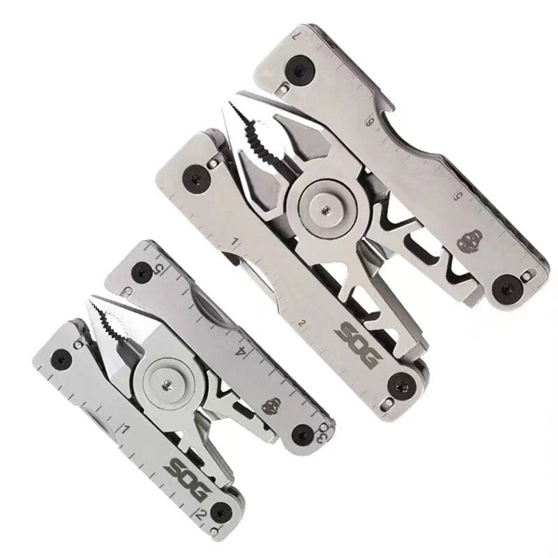MacGyver SOG SN1001 Survival Multi - Tool Folding Belt 16 - in - 1 EDC Tactical Camping Hiking Gift - Quincelle.co