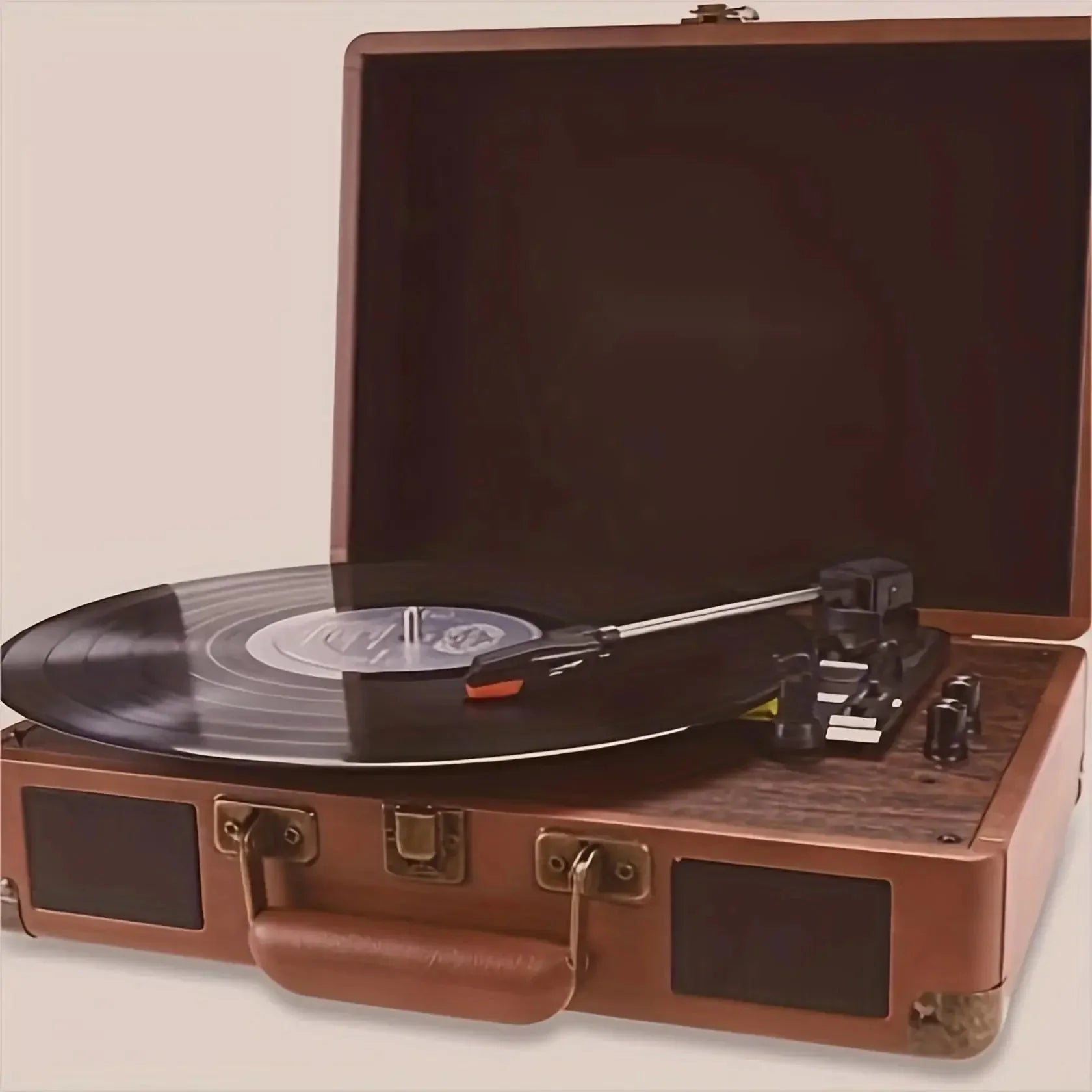 Maio Vintage Gramophone: Belt - Driven Turntable with Built - in Speakers - Quincelle.co