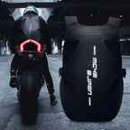 Motorcycle Backpack: Waterproof, Large Capacity, Full Helmet Bag - Quincelle.co