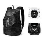 Motorcycle Backpack: Waterproof, Large Capacity, Full Helmet Bag - Quincelle.co