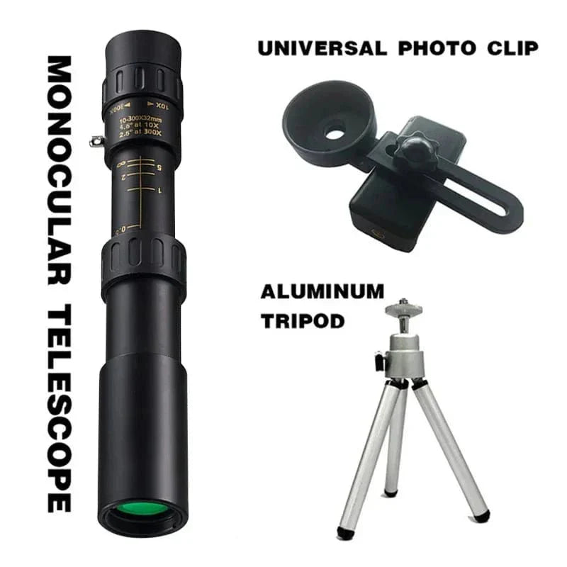 Military Metal Binoculars - Best 10 - 300X Zoom HD Telescope - Quincelle.co