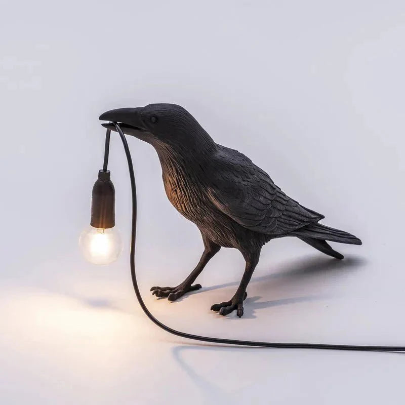 Modern Lucky Bird Table Lamp – Elegant & Creative Home Décor - Quincelle.co
