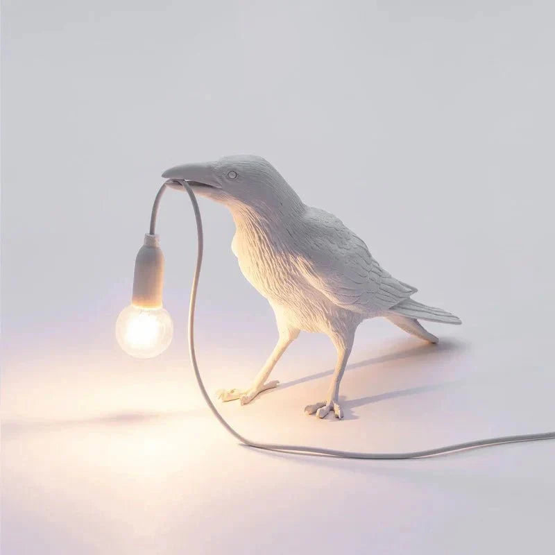 Modern Lucky Bird Table Lamp – Elegant & Creative Home Décor - Quincelle.co