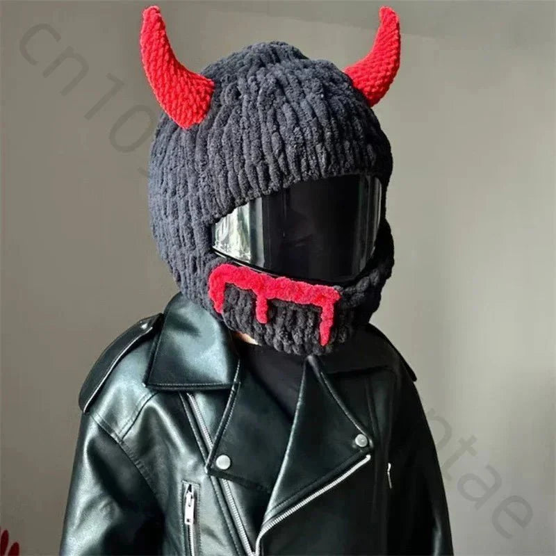 Motorcycle Helmet Cover – Fun & Decorative Full - Face Helmet Accessory - Quincelle.co