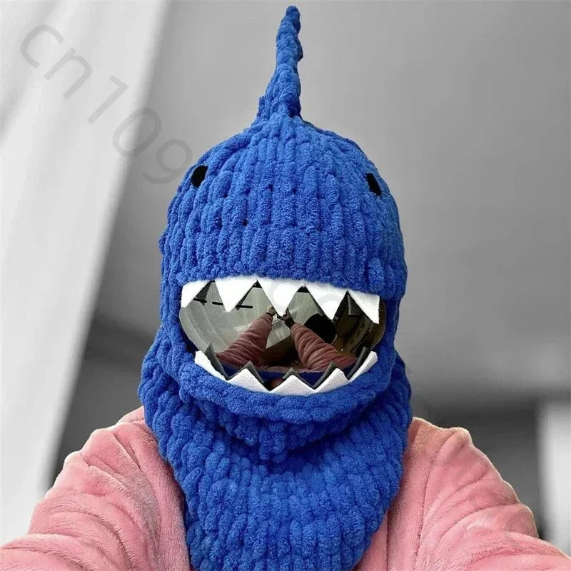 Motorcycle Helmet Cover – Fun & Decorative Full - Face Helmet Accessory - Quincelle.co
