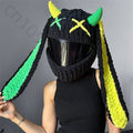 Motorcycle Helmet Cover – Fun & Decorative Full - Face Helmet Accessory - Quincelle.co