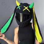 Motorcycle Helmet Cover – Fun & Decorative Full - Face Helmet Accessory - Quincelle.co