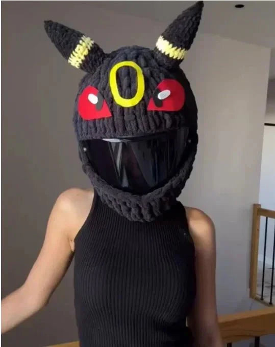 Motorcycle Helmet Cover – Fun & Decorative Full - Face Helmet Accessory - Quincelle.co