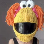 Motorcycle Helmet Cover – Fun & Decorative Full - Face Helmet Accessory - Quincelle.co