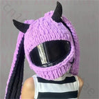 Motorcycle Helmet Cover – Fun & Decorative Full - Face Helmet Accessory - Quincelle.co