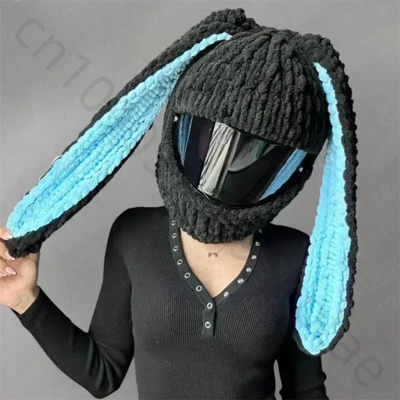Motorcycle Helmet Cover – Fun & Decorative Full - Face Helmet Accessory - Quincelle.co