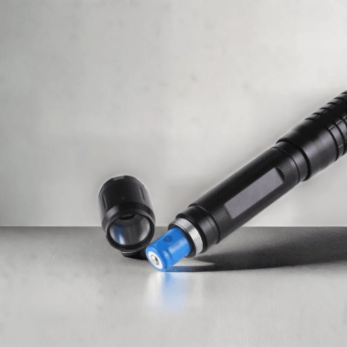 Burning Blue High-Power Tactical Laser Torch- Military Grade Flashlights — View 5