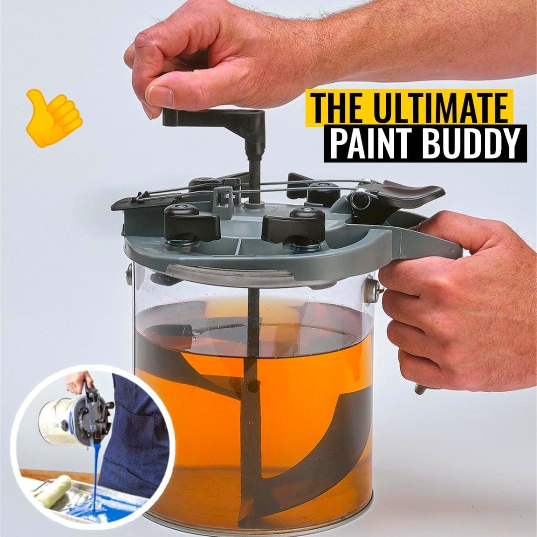 PaintMate - Easy Mix and Pour Paint Can Cover - Quincelle.co