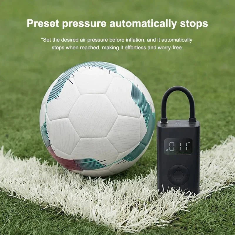 Portable Cordless Tire Inflator Air Pump 150PSI Digital Auto Shut - Off USB - C Rechargeable LED - Quincelle.co