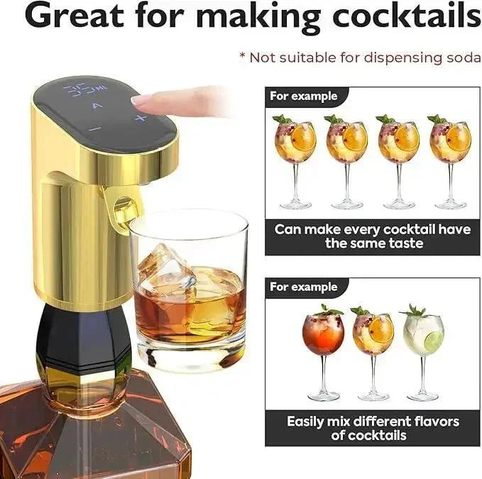 PourSmart Digital Electric Beverage Dispenser Touchless Hot Cold Temperature Control 3 - Speed Countertop - Quincelle.co