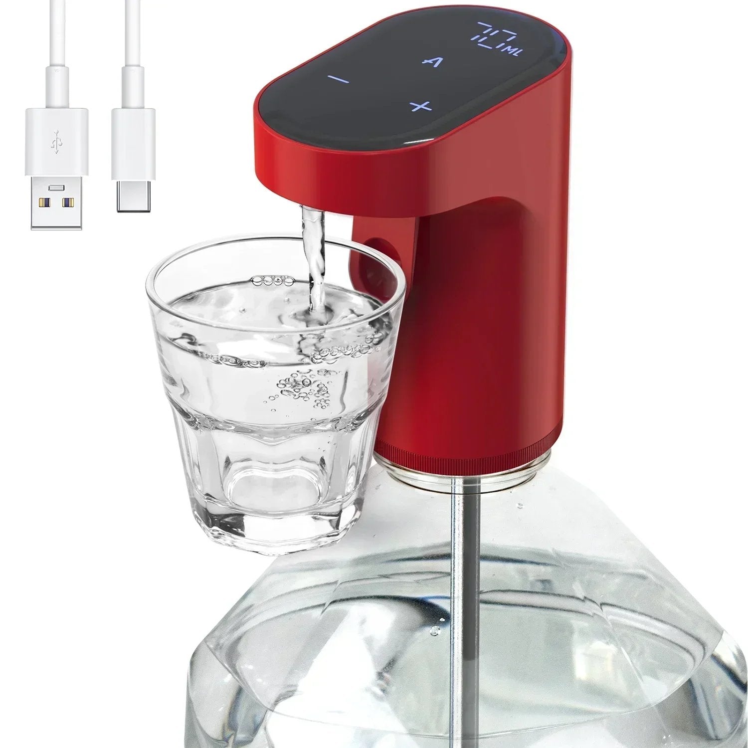 PourSmart Digital Electric Beverage Dispenser Touchless Hot Cold Temperature Control 3 - Speed Countertop - Quincelle.co