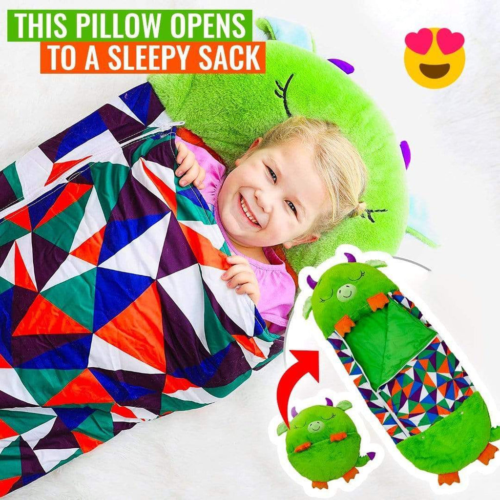 Quincelle 2-in-1 Kids Convertible Pillow Sleeping Bag - Best Plush Gift Fo... — Gift Idea