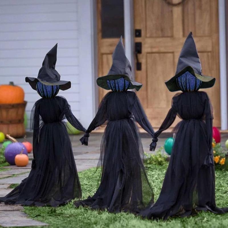 WitchCrow: Halloween Witch Coven Decoration Set - Quincelle.co