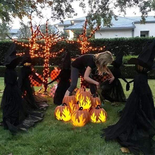 WitchCrow: Halloween Witch Coven Decoration Set - Quincelle.co