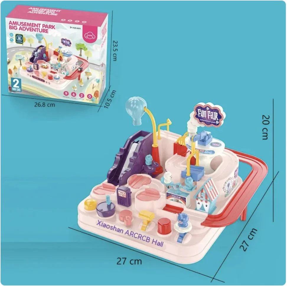 Children's Adventure Train Set Toy for Car Entrance — View 20