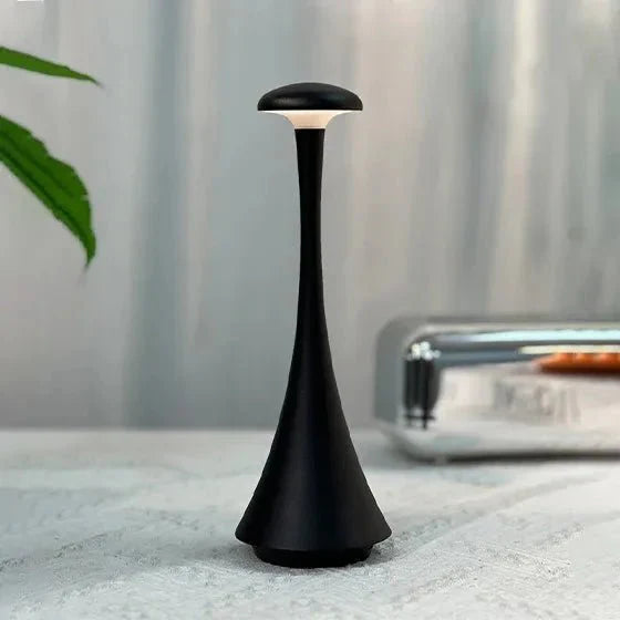 Rechargeable Mushroom Table Lamp Wireless Touch Desk Lamp Bedroom Atmosp... — View 9