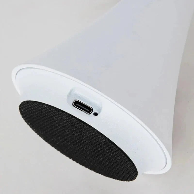 Rechargeable Mushroom Table Lamp Wireless Touch Desk Lamp Bedroom Atmosp... — View 6