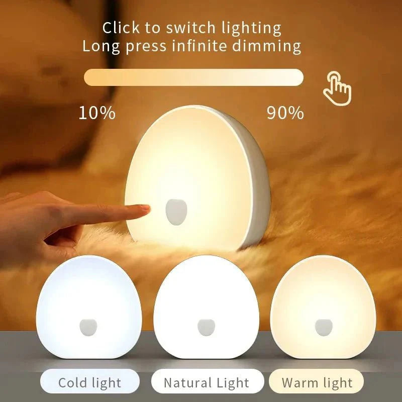 RGB Sleep White Noise Machine: Rechargeable LED Night Light & Relaxing Audio - Quincelle.co