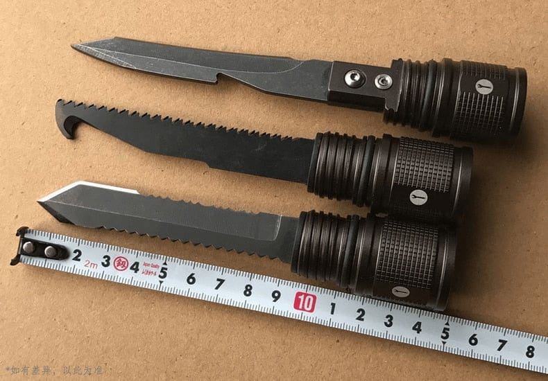 Survival Tool Accessories - Best Tactical Trekking Walking Stick Add - Ons - Quincelle.co