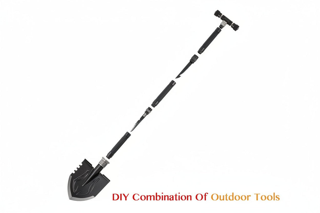 Survival Tool Accessories - Best Tactical Trekking Walking Stick Add - Ons - Quincelle.co