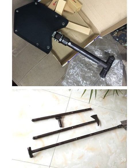 Survival Tool Accessories - Best Tactical Trekking Walking Stick Add - Ons - Quincelle.co