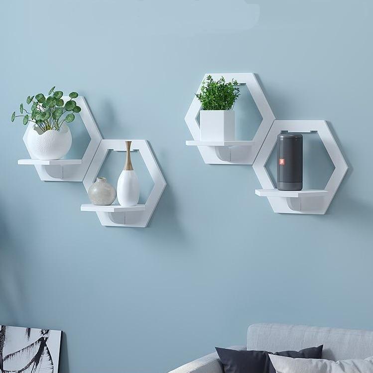 Shelvee - Wall Mounted Geometric Shelves - Quincelle.co