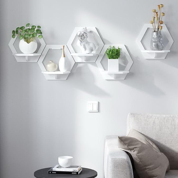 Shelvee - Wall Mounted Geometric Shelves - Quincelle.co