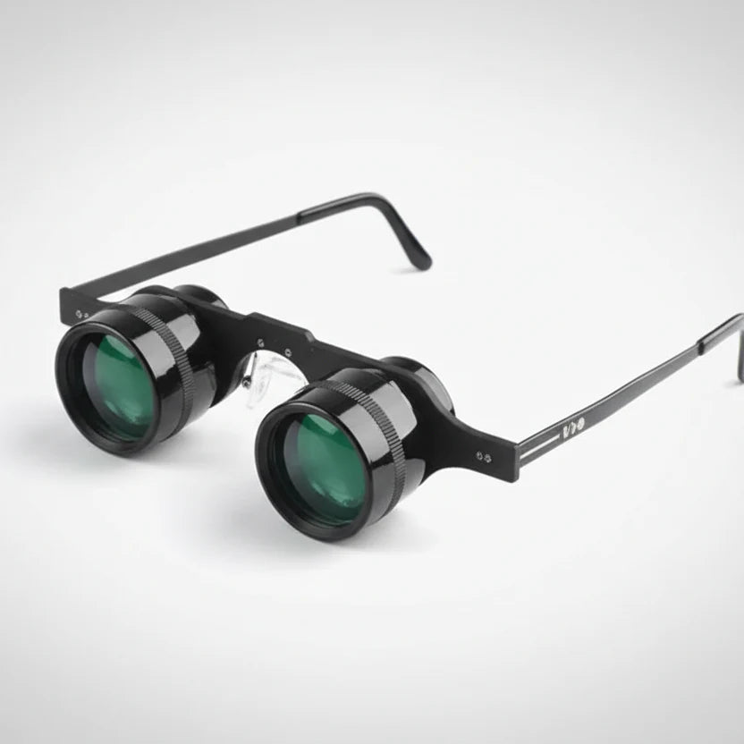 Shimmer Night Vision Binoculars Glasses Hands - Free 10X Starlight Optics Night Fishing BAK4 Anti - Glare - Quincelle.co