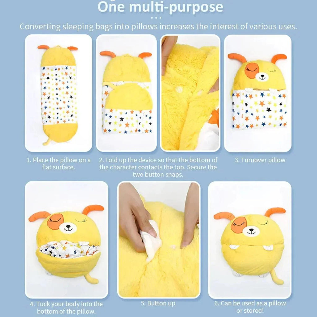 Quincelle Kids Camping Sleeping Bag | The Ultimate Sleepover &amp; Nap Companion - Quincelle.co