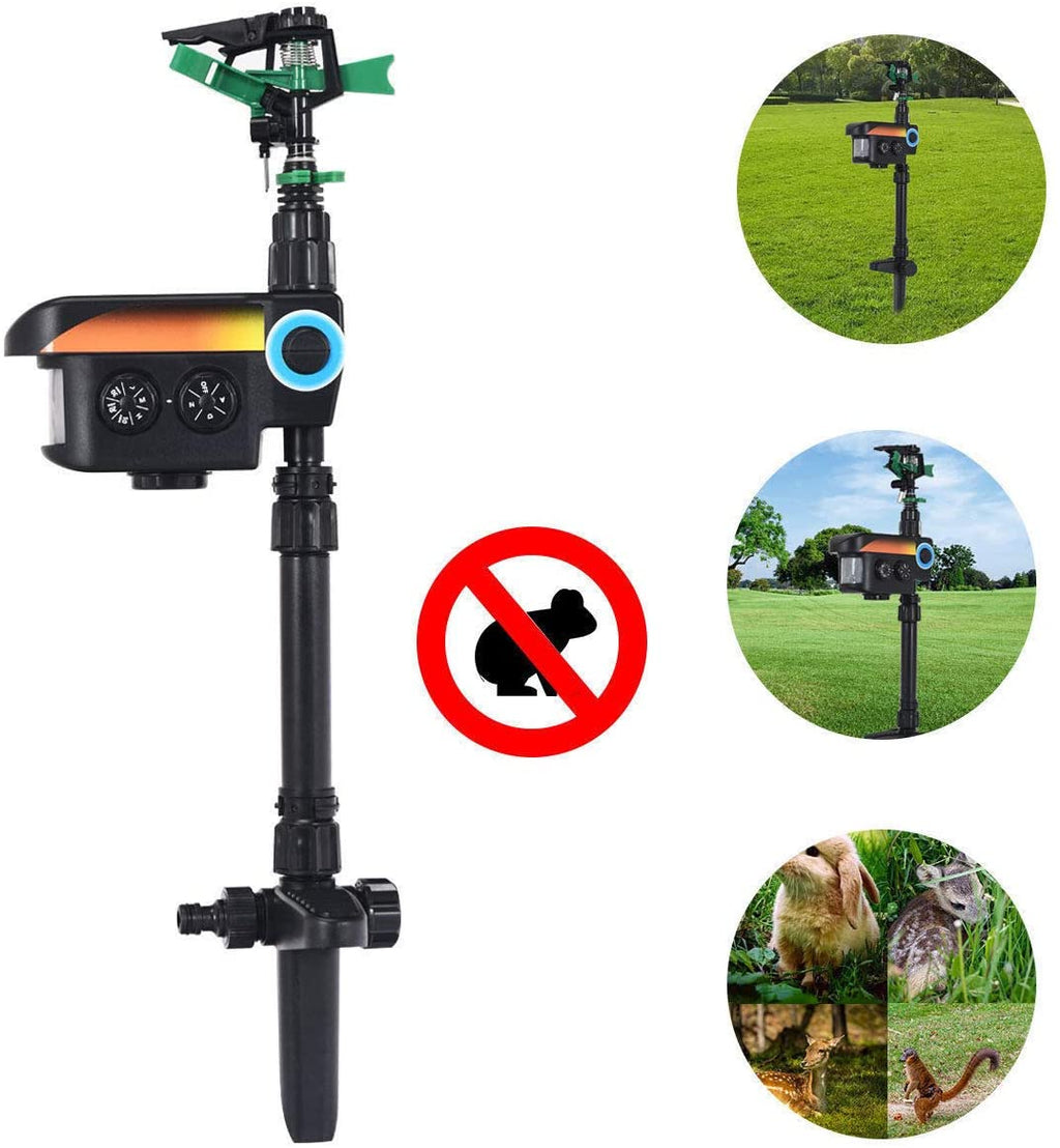 Solar - Powered Motion - Activated Animal Repellent | Humanely Guard Your Garden - Quincelle.co