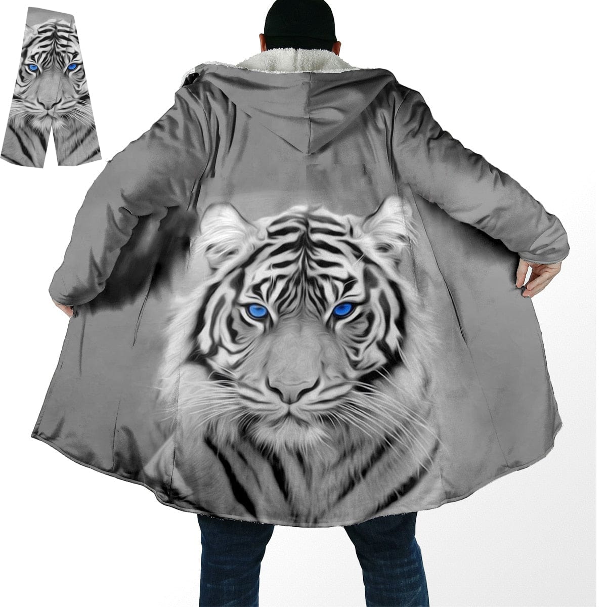 StealthTiger 3D Windproof Hooded Winter Overcoat Fleece (Limited Edition) - Quincelle.co