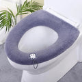 Thicker Bathroom Toilet Seat Cover Pads - Soft Warmer Toilet Seat Cushion - Quincelle.co