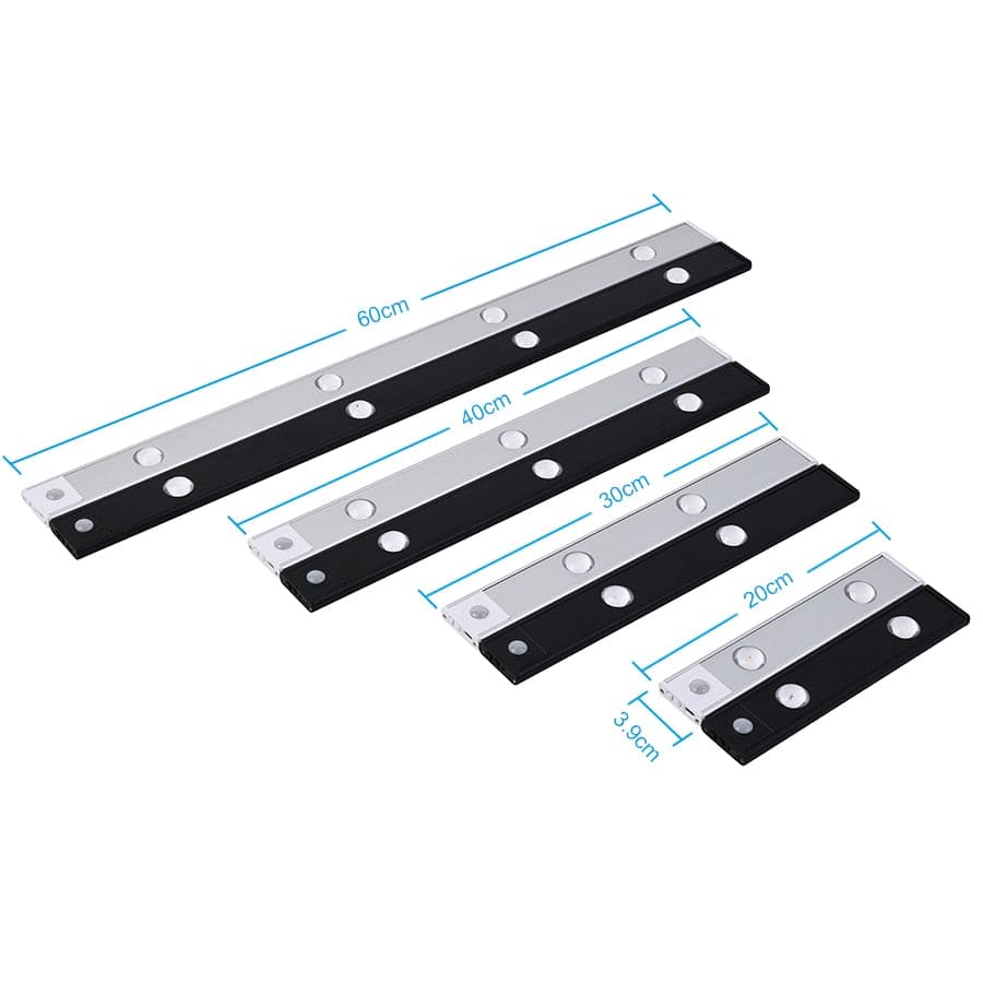 Ultra - Thin LED USB Motion Rechargeable Sensor Night Lights - Quincelle.co