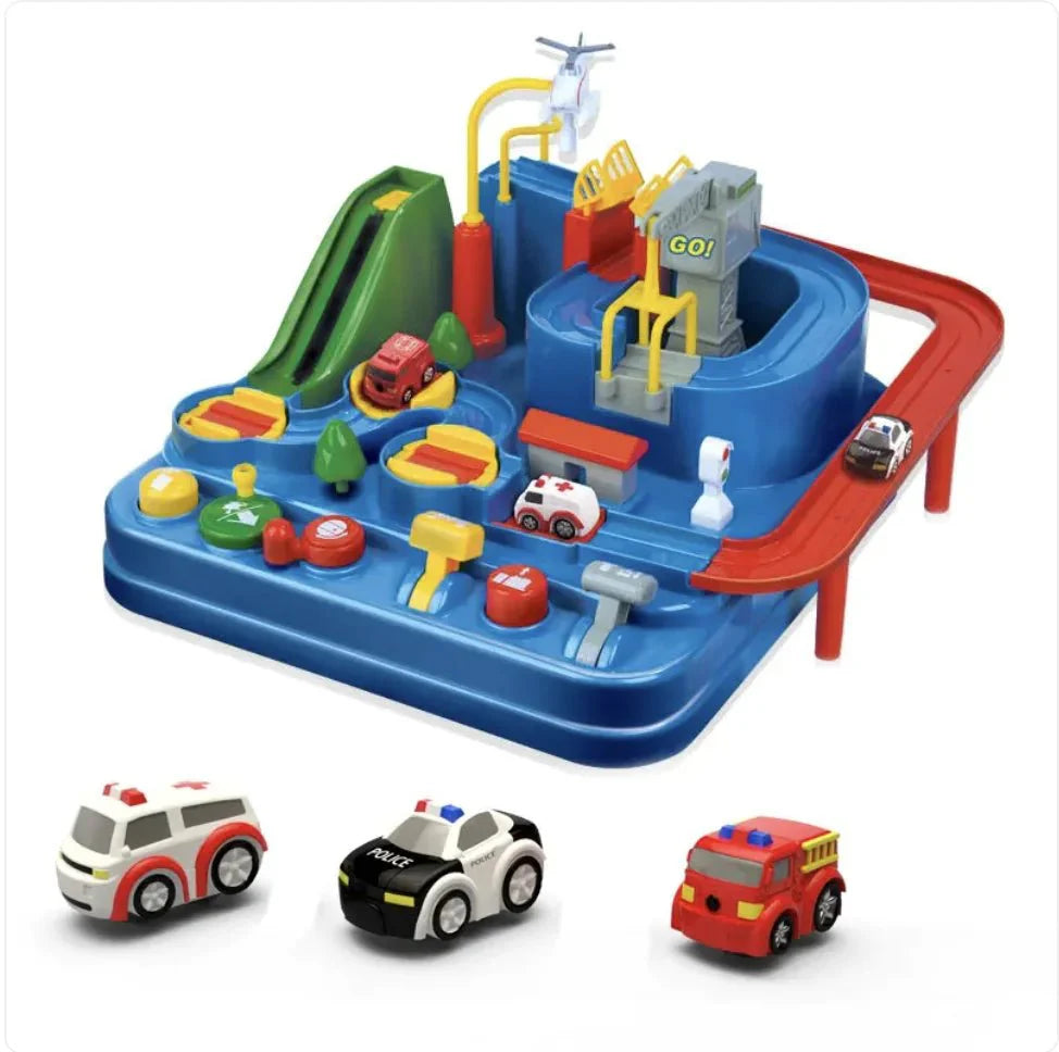 Children's Adventure Train Set Toy for Car Entrance — View 6