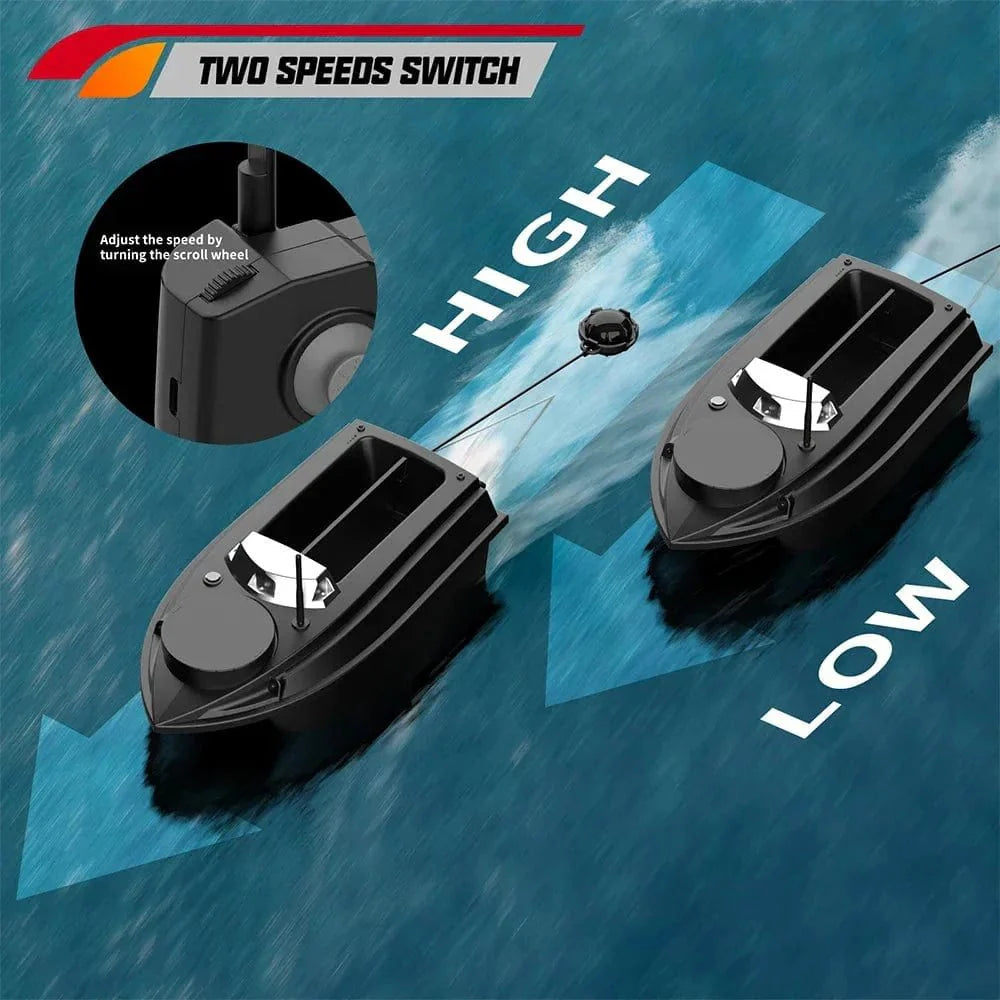 Intelligent V030 High-Power RC Bait Trawler — Gift Idea