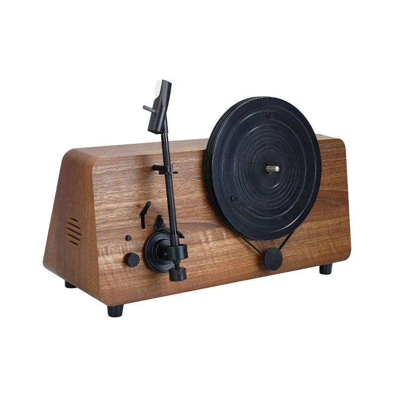Vertical Record Player - Limited Edition Retro Vinyl Turntable Wooden Gramophone - Quincelle.co