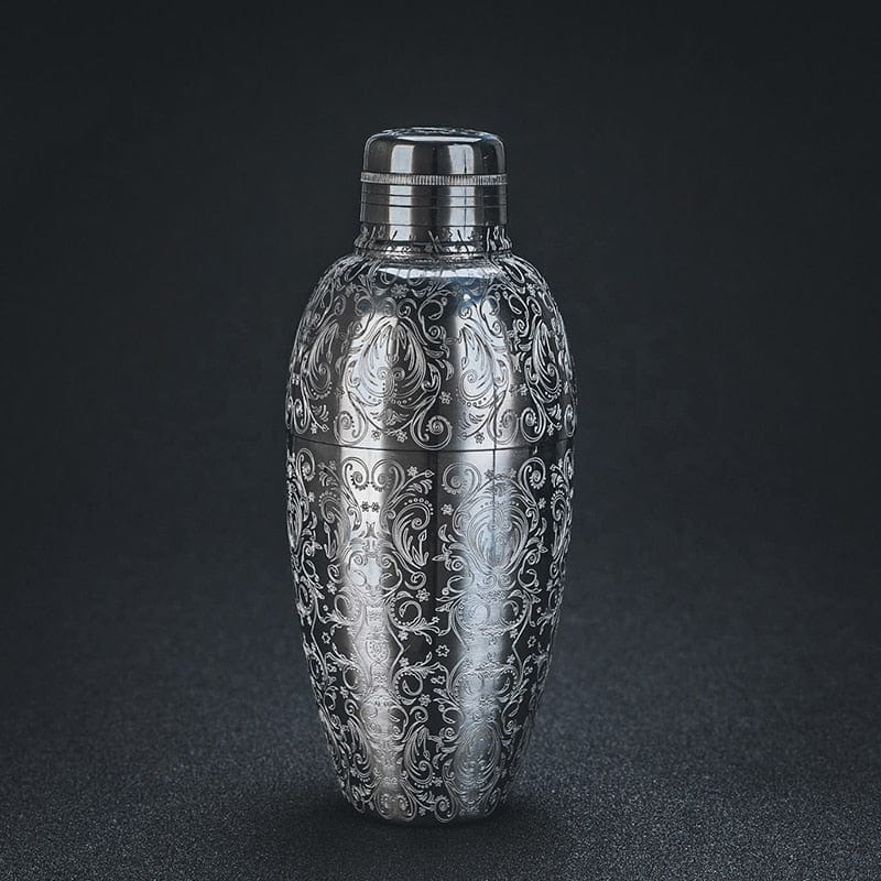 Vintage Stainless Steel Boston Cocktail Bar Shaker - Quincelle.co