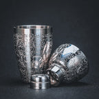 Vintage Stainless Steel Boston Cocktail Bar Shaker - Quincelle.co