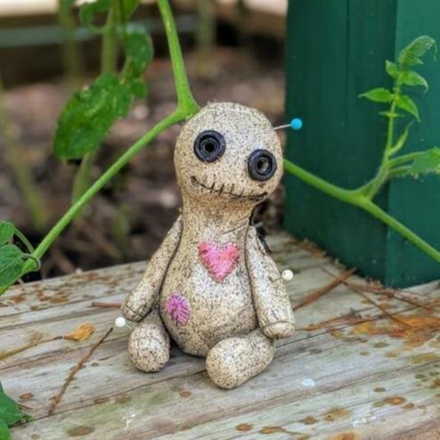 VoodooSense - Incense Burner Voodoo Doll - Quincelle.co